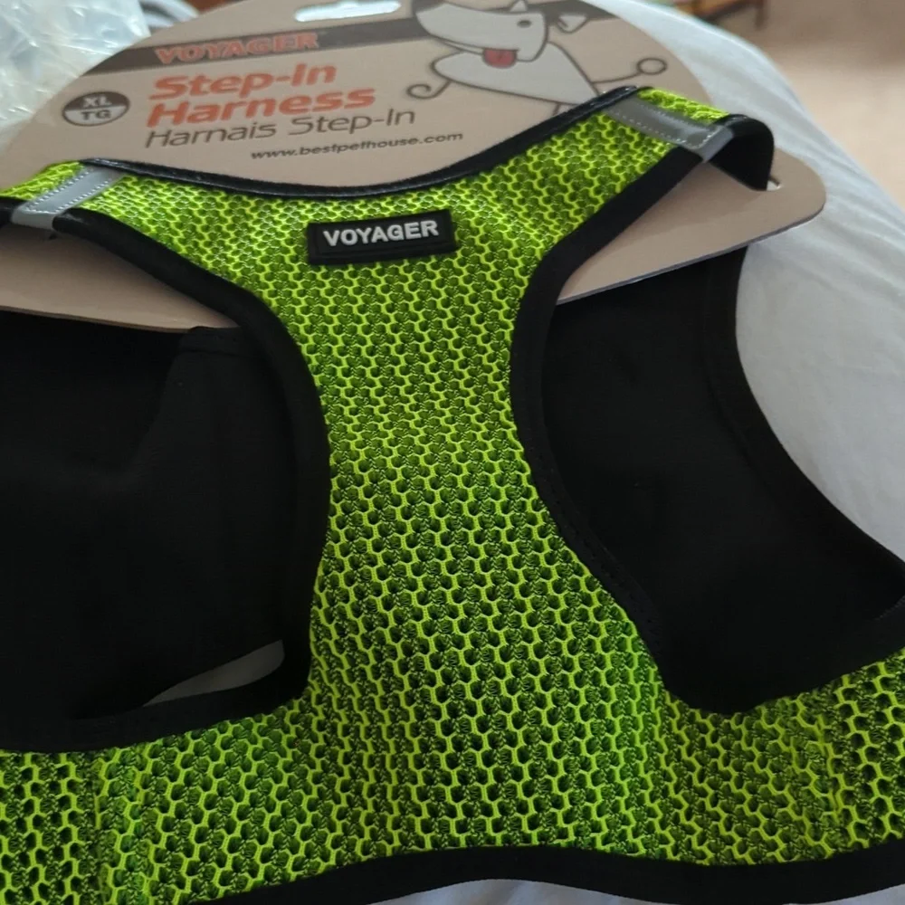 Voyager Lime Green Step In Harness. XL. SALE NWT